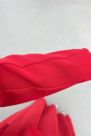 Sare Fashion Side Tie Skirt Suit Red