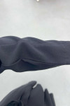 Sare Fashion Side Tie Skirted Suit Black