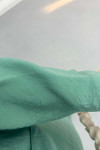 Side Tie Kimono Set Emerald Green