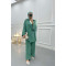 Side Tie Kimono Set Emerald Green
