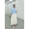 Sare Fashion Side Tie Strawberry Kimono Baby Blue