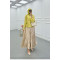 Sare Fashion Side Tie Strawberry Kimono Yellow
