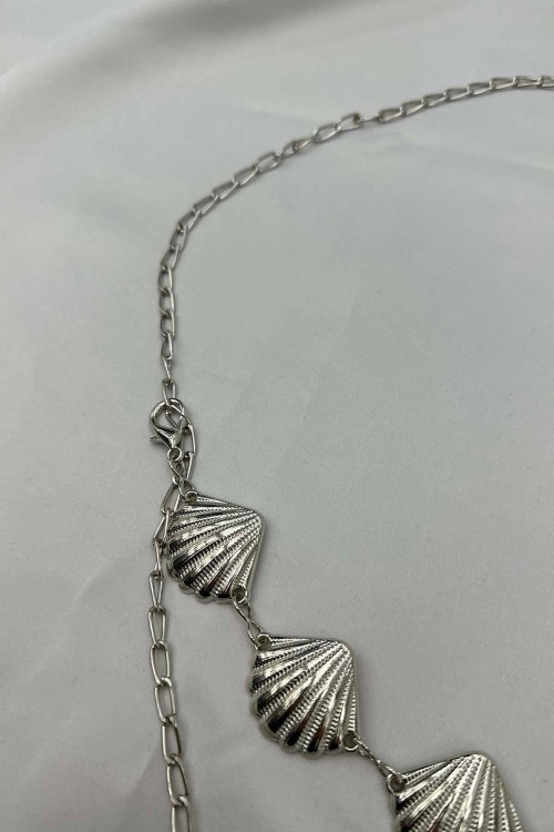 Sare Fashion Chain Belt Silver